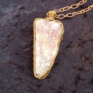 Calcite pendant